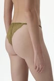Bej Micro Dantel Brazilian Külot