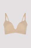 #Hiççamaşırı Ten Decollette Push Up Balensiz Sütyen