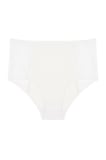 Beauty Mesh Yüksek Bel Beyaz Slip Külot