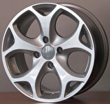 FORD FİESTA UYUMLU JANT F115 6.5X15 4X108 ET-35 63.4 SİLVER (4 ADET)