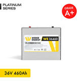 WERER ENERGY 36V 460Ah LiFePO4 Platinum Series Bluetooth'lu Lityum Demir Fosfat Akü 