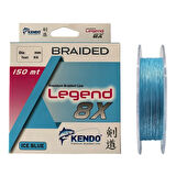 Kendo Legend X8 150m 0,10mm Ice Blue Örgü İp Misina
