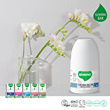 Siveno %100 Doğal Roll-On Beyazlatıcı Etkili Deodorant Ter Kokusu Önleyici Bitkisel Lekesiz Vegan 50 ml X 2 Adet