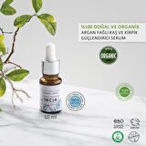 INCIA %100 Doğal Kaş Ve Kirpik Güçlendirici Serum Bitkisel Yoğunlaştırıcı Yoğun Bakım Yağı 10 ml X2 Adet