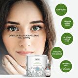 INCIA %100 Doğal Kaş Ve Kirpik Güçlendirici Serum Bitkisel Yoğunlaştırıcı Yoğun Bakım Yağı 10 ml X2 Adet