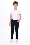 OKUL PANTOLONU BELİ LASTİKLİ KAŞKORSELİ 8431-8331