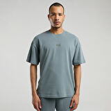 Everlast Ever Relaxed Oversize Erkek Gri T-Shirt