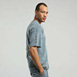 Everlast Ever Relaxed Oversize Erkek Gri T-Shirt
