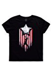 ART T-SHIRT - CAPTAIN AMERICA SHIELD TİŞÖRT