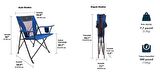 Gci Outdoor Comfort Pro Chair™ Katlanır Kamp Sandalyesi GRİ-MELANJ