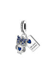 Her Zaman Okuyorum Baykuş Charm | 925 Ayar Gümüş