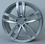 VOLKSWAGEN POLO UYUMLU JANT DY167 7.5X17 5X100 ET-35 57.1 SİLVER (4 ADET)