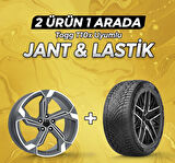 Togg T10x Uyumlu 225/60R18 Kış Lastiği 4 Adet Yılı:2025 + DY1708 MGMD 18"Jant 4 Adet