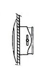 Havuz, fly-bridge aydınlatma lambası Ø 106mm. 12V/10W