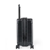 CCS 71447 Çekçekli Alüminyum Kasa Valiz Evrak Çantası Siyah