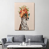 Kokoş Çıta, Çiçek Taçlı Sosyetik Çita Tablosu-6322