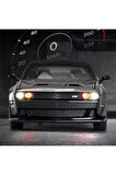 Dodge Challenger 1:24 Diecast Araba Siyah Hızlı Ve Öfkeli Arabası Dodge Challenger SRT