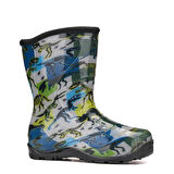 514 Çocuk Okul Öncesi Sıcak Astar Yağmur Çizmesi