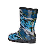 514 Çocuk Okul Öncesi Sıcak Astar Yağmur Çizmesi