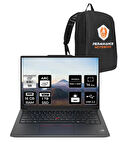 Lenovo ThinkPad E14 Ultra7 155H 16GB DDR5 1TB SSD 14'' FHD+ FDOS Dizüstü Bilgisayar & PER4 ÇANTA