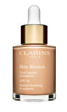 Clarins Skin Illusion SPF 15 - Nemlendirici Doğal Fondöten 108,3 Organza 30 ml