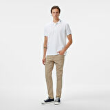 Nautica Erkek Beyaz Classic Fit Polo Yaka T-Shirt