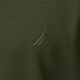 Nautica Erkek Yeşil Classic Fit Uzun Kollu Polo Yaka T-Shirt