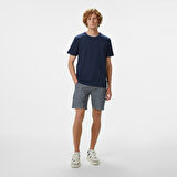 Nautica Erkek Lacivert Classic Fit T-Shirt