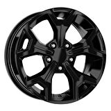 DACİA DUSTER UYUMLU JANT DY356 7X16 5X114.3 ET-40 66.1 BLACK (4 ADET)