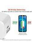 Hypergear USB 30 Watt Hızlı Şarj Aleti Beyaz