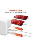 Hypergear USB 30 Watt Hızlı Şarj Aleti Beyaz