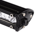 72W 64cm Düz Tek Sıra Üniversal Delici Sis Lambası Led Bar