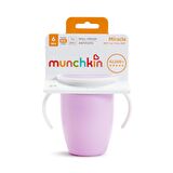 Munchkin Mucize  360° Alıştırma Bardağı, 6ay+, 207ml, Mor