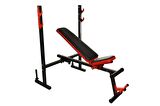 House Fitness HF800 Kırmızı Katlanabilir ve Ayarlanabilir Bench Press Sehpası