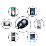 Bluetooth Selfie Kumandası Kablosuz Fotoğraf & Video Çekim Aparatı iOS/Android Uyumlu 10m Menzilli