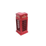 İngiliz Telefon Kulübesi Kumbara - Vintage Metal Londra Telefon Kulübesi Tasarımı Dekoratif Kumbara