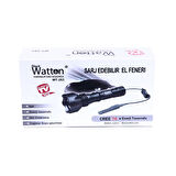 Orjinal 600 Lümen Tx6 Şarjlı Avcı Feneri - 18 cm, Ultra Yüksek LED, 250 mt Aydınlatma
