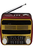 Bluetooth'lu Müzik Kutusu - USB, SD, FM, SW3 Radyo, Extra Bass, Şarjlı ve Pilli Kullanım