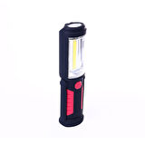 Ultra SMD Power Led Çalışma ve Kamp Lambası - 15 Saat Aydınlatma Kapasiteli, Mıknatıslı Sabitleme