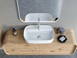 Cerastyle Turkuaz Aqua Tezgah Üstü Lavabo
