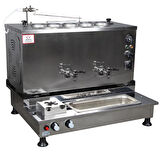  Anka Pro Plus Otomatik Çay Kazanı 5 Demlikli 50 Litre Inox Elektrikli Doğalgazlı