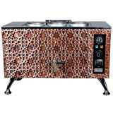 Anka Pro Elektrikli Full Otomatik Çay Kazanı 3 Demlikli 30 Litre Bakır