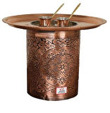 Anka Tepsili Kumda Kahve Makinası Ø35x60 cm