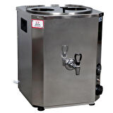 Anka Yeni Nesil Çay Makinesi 2 Demlikli 25 Litre Inox