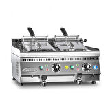 Pimak Elektrikli Fritözler 700 Seri 12 + 12 LT 80 x 70 x 85 (cm)