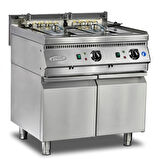 Pimak Doğalgazlı Fritöz 900 Seri 24 + 24 LT 80 x 90 x 85 (cm)