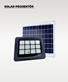160W  Solar Projektör IP67 Beyaz Işık (Su Geçirmez - Dış Mekan)
