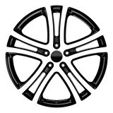 EMR-DY549-03 8.5x19"-5x112 ET33 57.1 Black Diamond Jant (4 Adet)