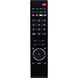 Telefunken Lcd Led Tv Uyumlu Kumanda Parlak Göbekli
