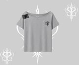 The Owner of House Kedi Arka Baskılı Kayık Yaka Tshirt